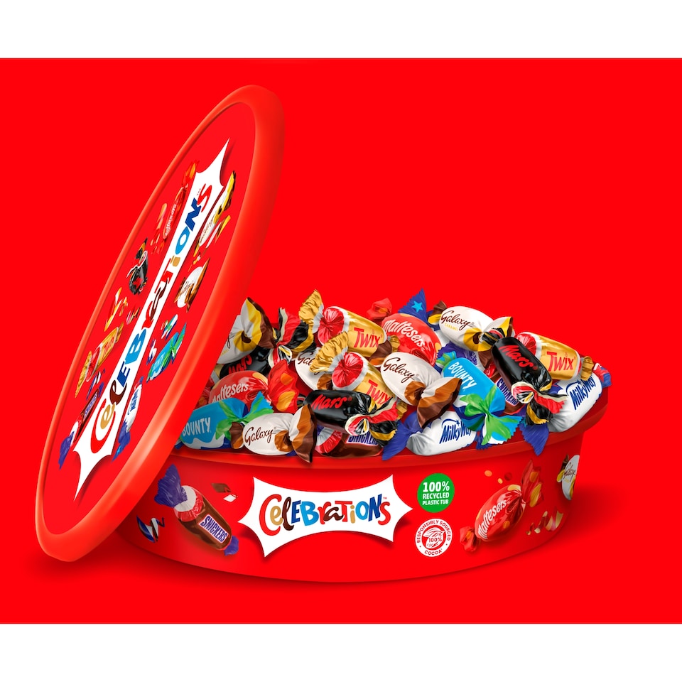19b181db-3532-4ca8-a8a5-4c363a700f95_1248133759 Celebrations Chocolate Tub 500g - Image 1