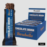 Barebells Protein Bars Brownie Dough - 12 Count - Protein Snacks with 20g of High Protein - Low Carb Protein Bar with 1g of Total Sugars - Perfect on The Go Low Carb Snack & Breakfast Bars